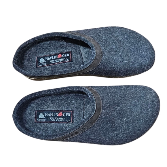 Haflinger Shoes - Haflinger Grizzly GZL Wool Clog EU 37 Brown US 6.5 - 7